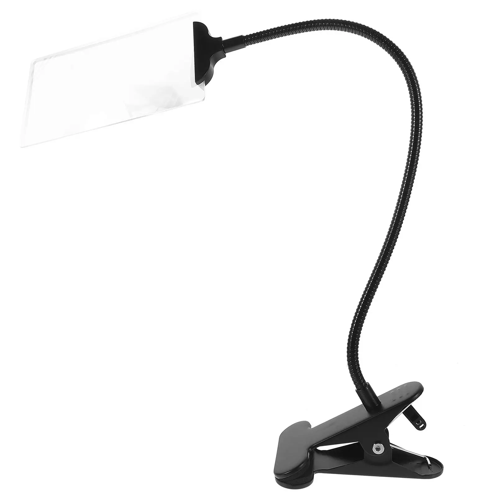 

Portable Magnifying Glass High Definition 5x Magnifier Bendable Stand for Reading Handwork Sewing Maintenance Watch Repair