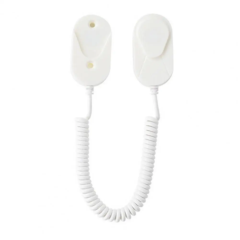 Magnetic Remote Control Holder with Spring Rope Self-adhesive No Drill TV Air Conditioner Remote Control Anti-Loss Retractable L