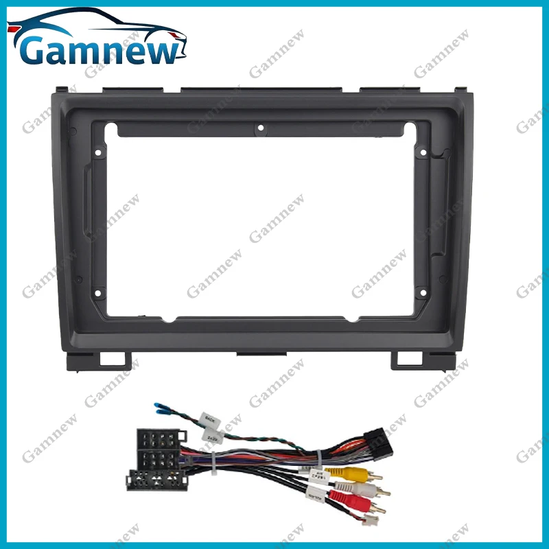 9 Inch Radio Fascia Frame For Great Wall Hover H3 H5 2010-2017 Faceplates Dash Mounting Frames Stereo DVD Player Install Panel