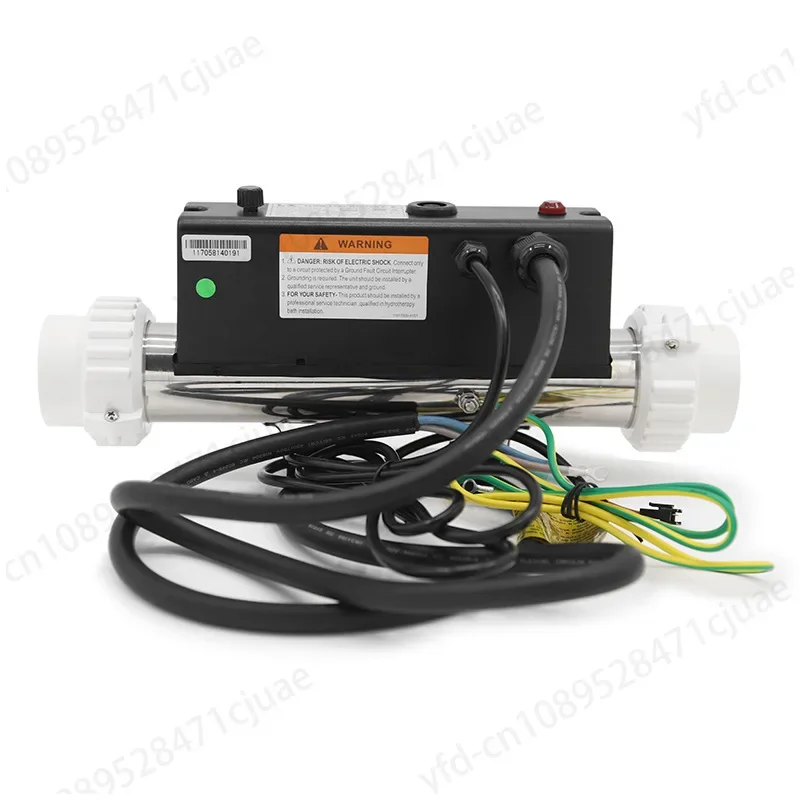 1KW/2KW/3KW swimming pool massage bathtub heater thermostat swimming pool electric heating equipment circulation heating