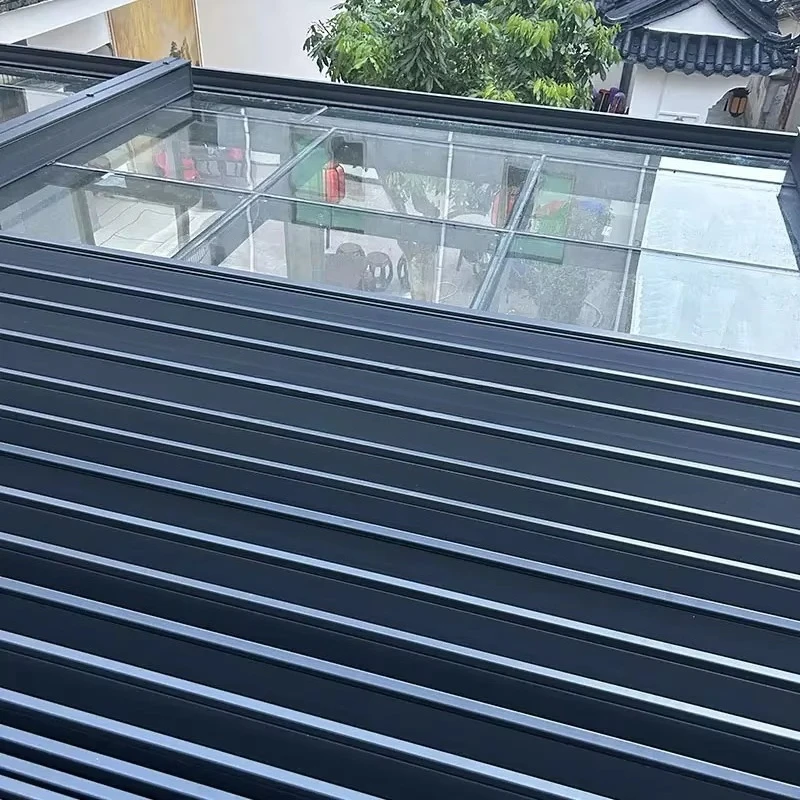 Thickened aluminum alloy awning, rust-proof, wear-resistant, waterproof, long service life, suitable for outdoor sunshade