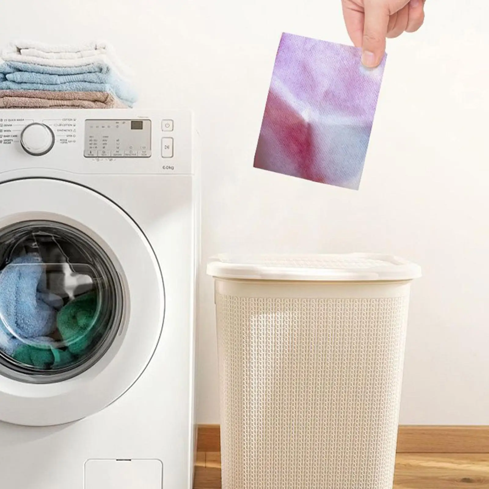 Color Catcher Sheets 50 Pieces Color Absorber Laundry Sheets Dye Catcher For Fabric Quilt Garment Protector Home Washer