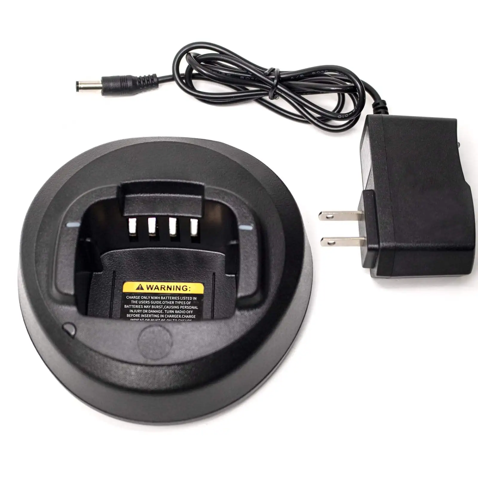 Cargador de escritorio Motorola PMLN5400 para radios bidireccionales Motorola A12 CP1660 CP1600 CP1300 CP85 CP180 CP160 CP145 CP140 EP350