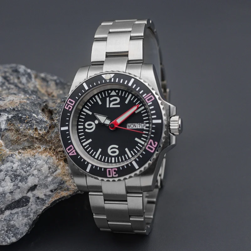 2023 Nieuwe Heren Horloge NH36 Automatische Mechanische Horloge Luxe Sport Roestvrij Staal Saffier Glas 100M Waterdicht Horloge