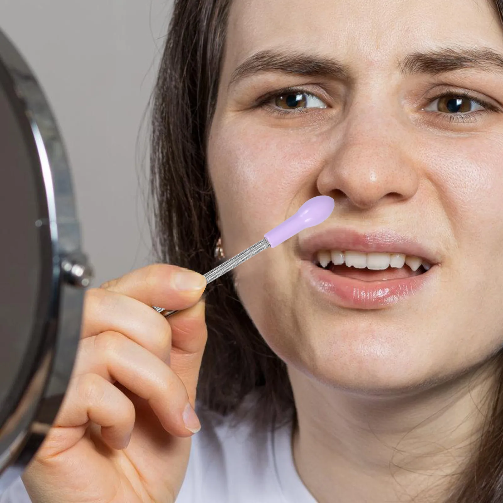 Набор из 2-х портативных ручных эпиляторов для удаления волос на лице, мини-инструмент для домашнего использования и путешествий Набор из 2-х портативных ручных эпиляторов для удаления волос на лице, мини-инструмент для домашнего использования и путешествий