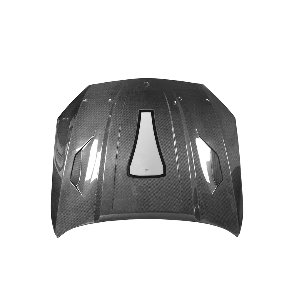 

Car Accessories Carbon Fiber IMP Style Hood W/ Glass Fit For 2014-2020 MB Benz W222 Sedan S500 S600 S550 S63 AMG S65 AMG Bonnet