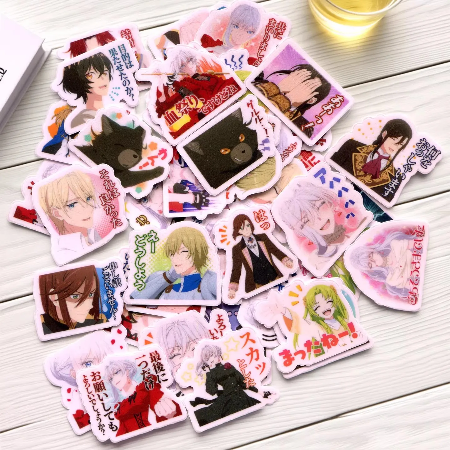 40pcs/pack May I Ask for One Final Thing? 2-3cm waterproof sticker