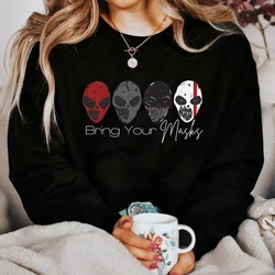 Bring Your Masks Sweatshirt Devils Night Series Sweater  Penelope Douglas Shirt The Four Horsemen Pullover Bookish Sweatshirt