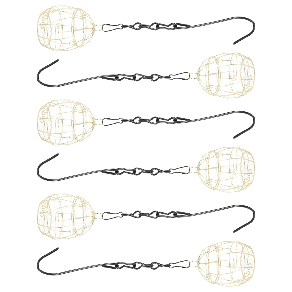 

6Pcs Outdoor Bird Feeder for Gardens Patios Easy to Hang Aesthetic and Practical Bird Food Container Hanging Hummingbird Feeder