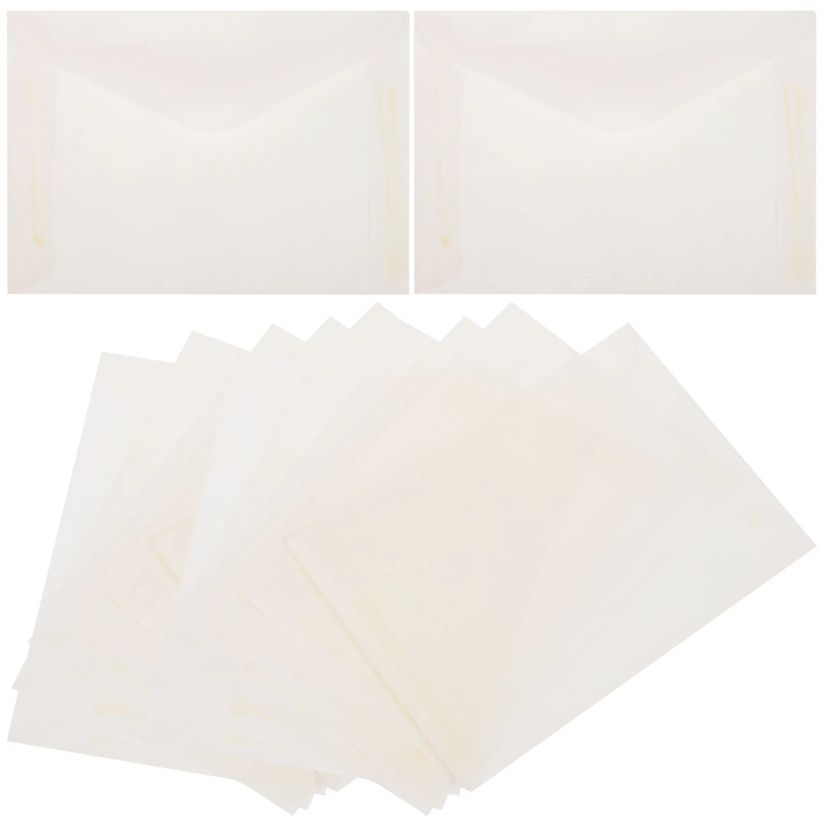 

20pcs Wax Paper Envelopes Tiny Seed Storage Bags Insect Packet Organizer Blank Mini Envelopes For Coins Stamps
