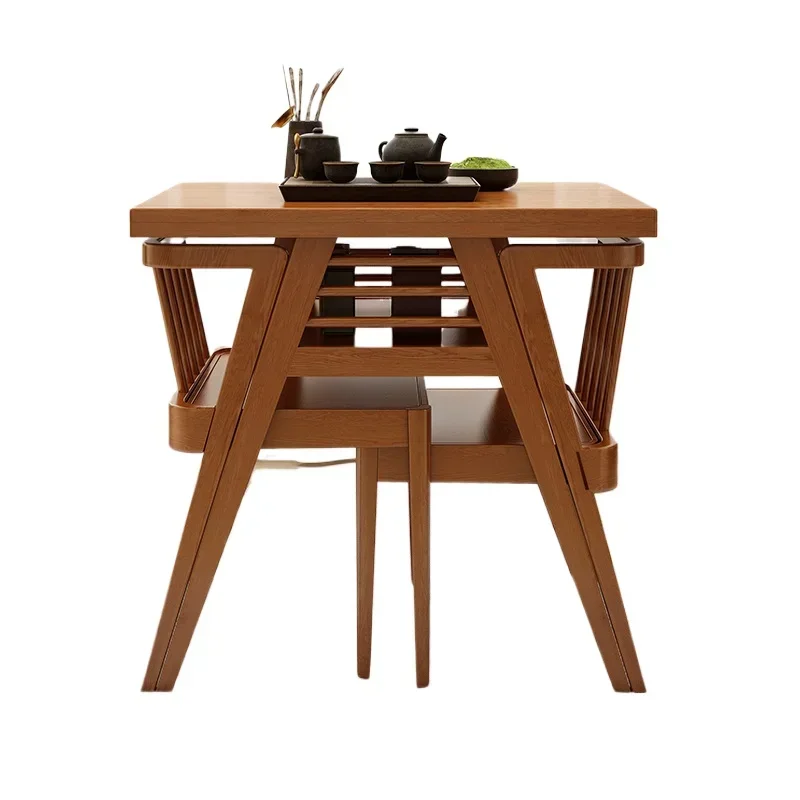 one table and two chairs combination creative leisure tea table and chairs three-piece set