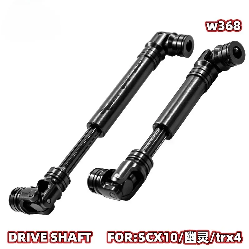 1pcs Metal Driveshaft Internal Spline Cardan Shaft for 1/10 RC Crawler Axial SCX10 Wraith TRX4 Upgrade Parts Accessories