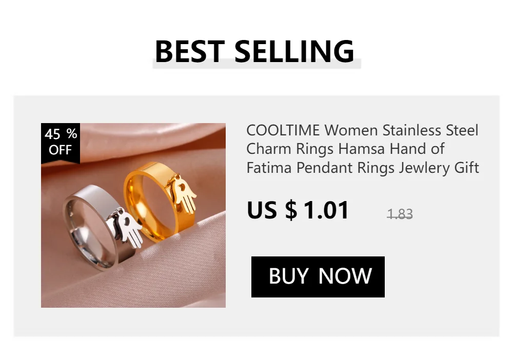 COOLTIME Modischer Kreuzring für Frauen, Edelstahl, Hip Hop, religiöse christliche Verlobung, Paarringe, Schmuck, Geschenk – Detail 19