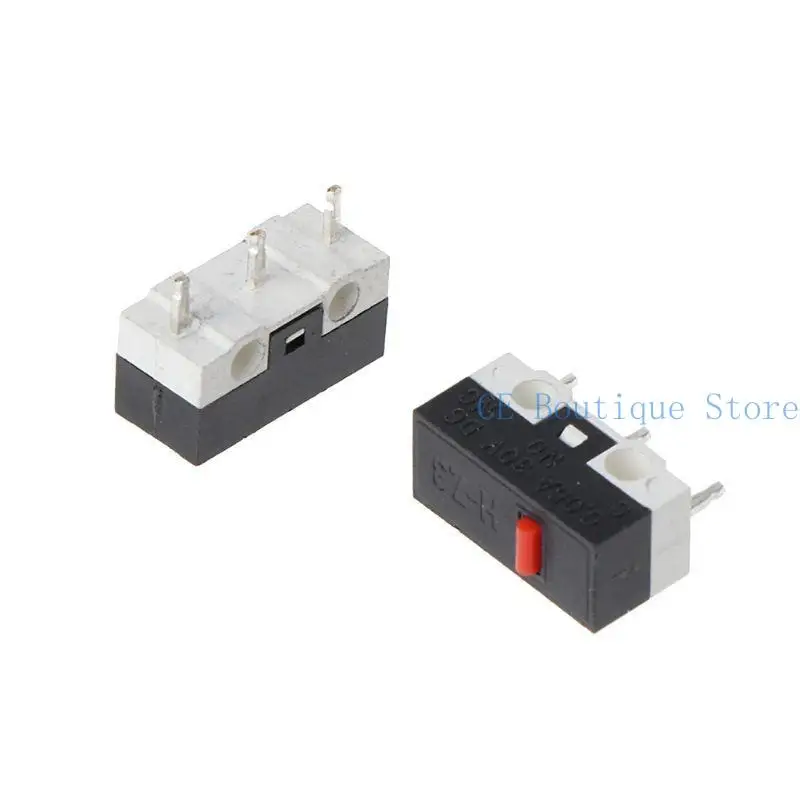 652F 10 PIOCE tikus mikro sakelar tombol mouse universal pengganti 3 pin untuk rumah