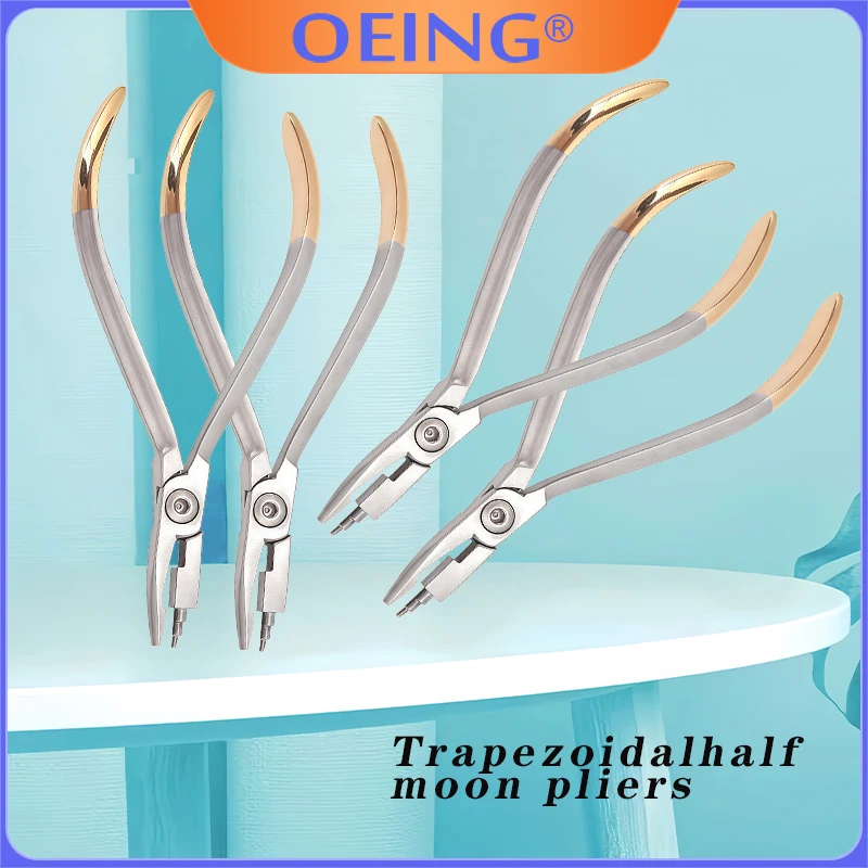 1Pcs Dental Orthodontic Tweed Omega Loop Bending Forming Plier, Stainless Steel Wire Bend Form Plier Dentist Orthodontic Forceps