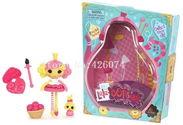 New Lalaloopsy Mini Lala Oopsie Figure Dolls For Girls Kids Toys Decoration Children Gifts