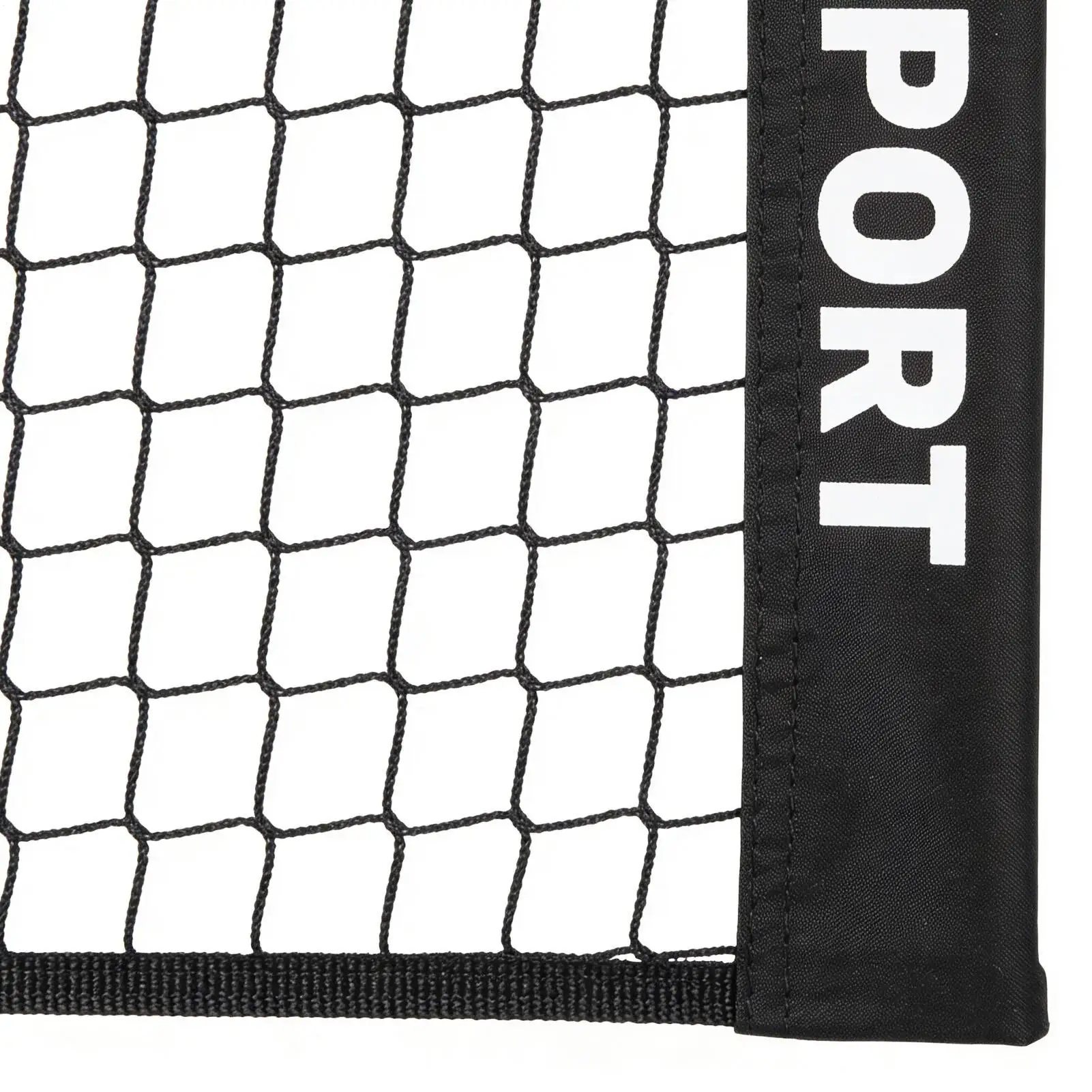 Tennis Net Foldable Height Adjustable Weatherproof Volleyball Net for Backyard for Family Kids Adults Sports Beach Court