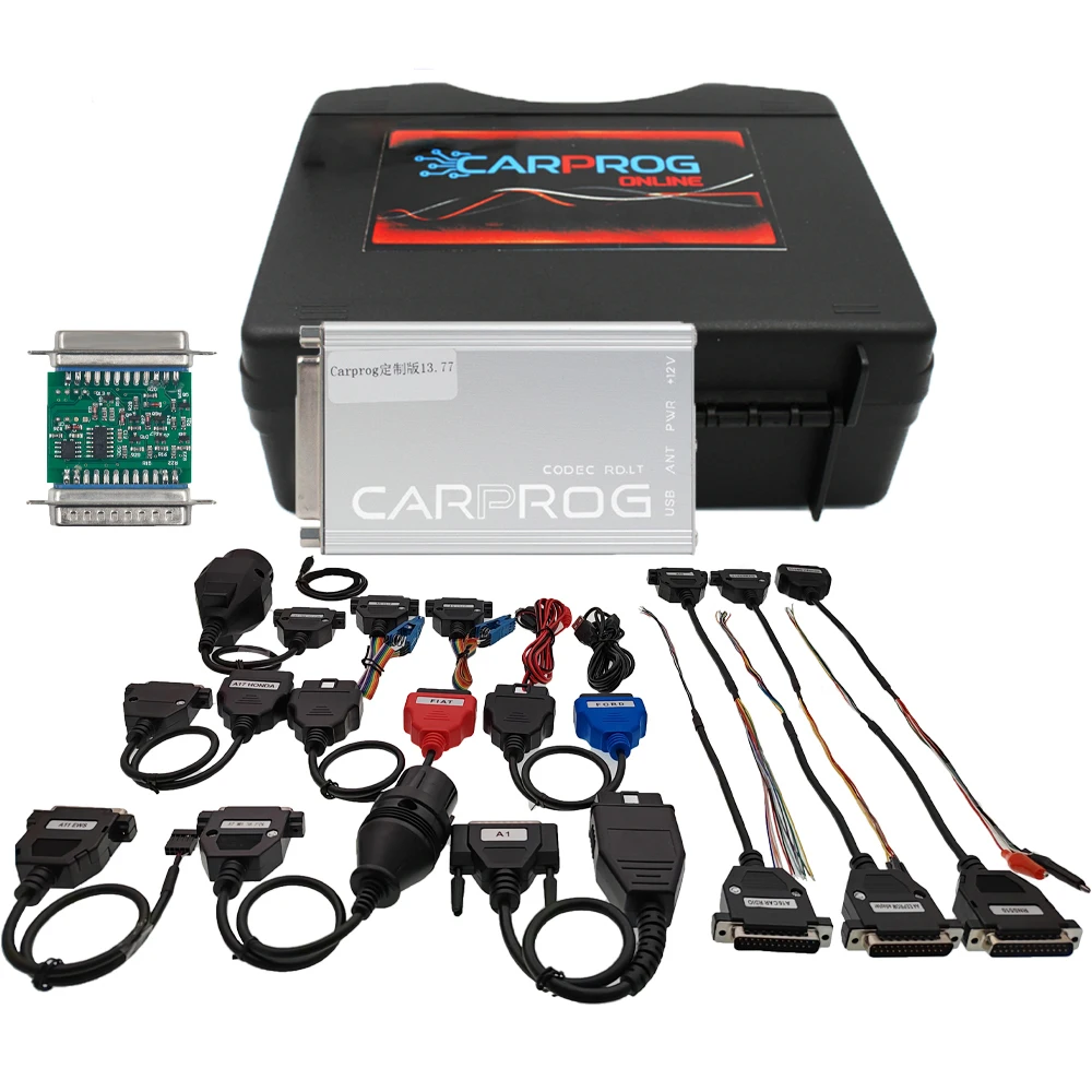 Carprog V13.77 Serg2000car000ua Volledige Adapter Gratis Keygen Online Programmeur Voor Airbag/Dash/Immo Auto Reparatie Ecu Chip Tuning Tool - afbeelding 2