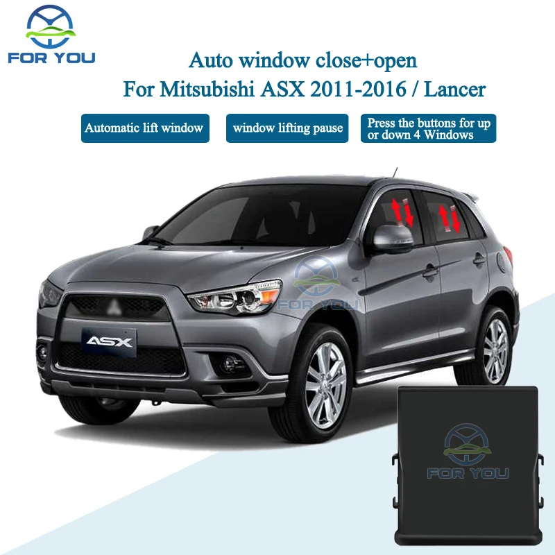 FORYOU Car Automatic Intelligent Close Closer Open Kit Module For Mitsubishi ASX 2011-2016 / Lancer Left hand drive