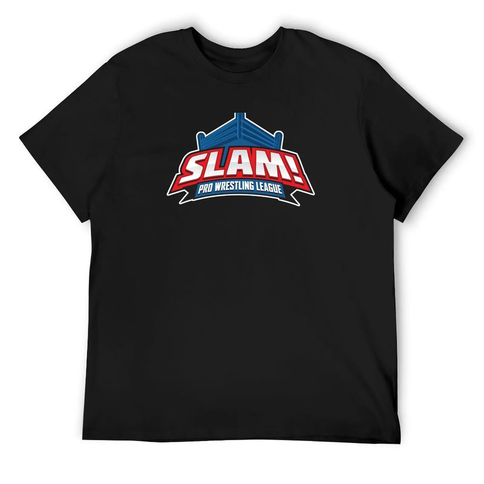 

SLAM! Pro Wrestling League Logo T-Shirt customs design your own summer clothes plus size clothes blanks tee shirts for men
