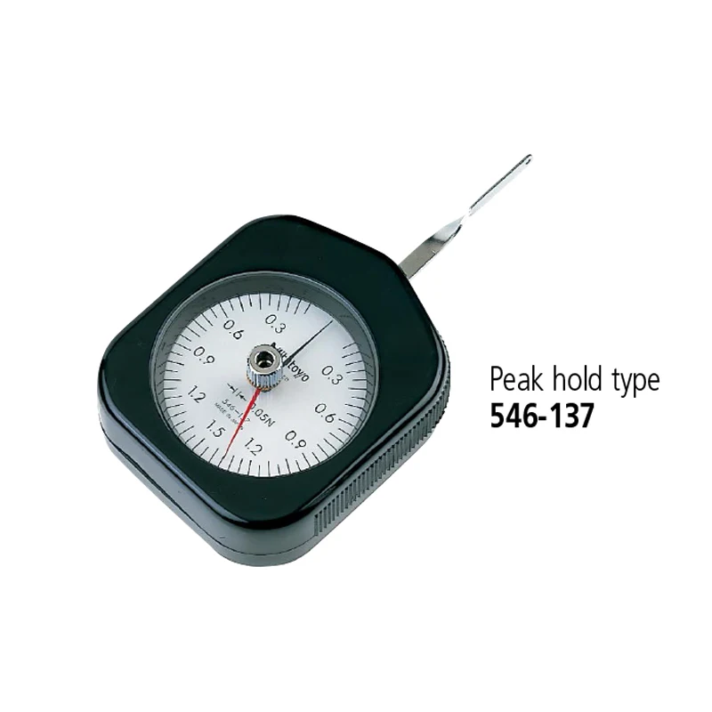 Contact Force Gage dial indicator apolications 546-112（6mN - 50mN）546-115/0.02N/0.06N-0.5N/±0.5μm546-137/0.05N/0.15N-