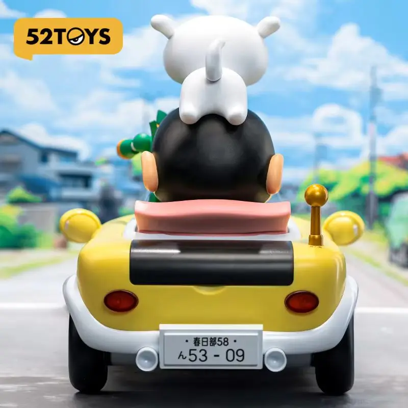 52 jouets Crayon Shin Chan édition limitée boîte aveugle série de voitures dynamiques jouets de voiture de jeu à la mode pour les garçons Collection de cadeaux de vacances Cool