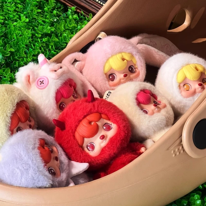 

POUKA POUKA Series Vinyl Face Blind Box Toy Desktop Model School Bag Pendant Girls Gift Fashionable Trendy Collectible Doll Gift