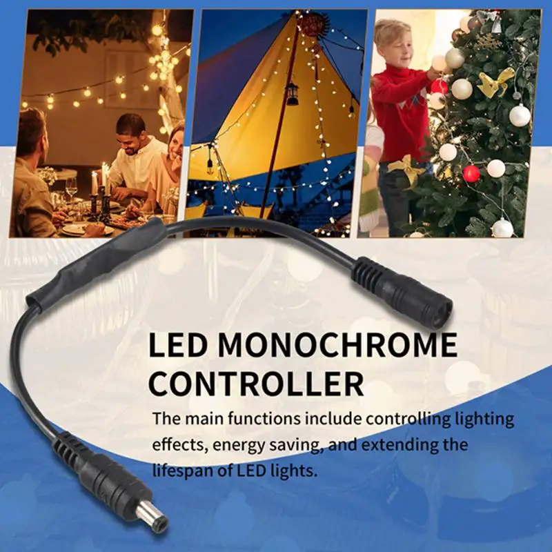 Mini Remote Controller 12A 12V-24V Dimmer For LED Tape Strips Monochrome Controller