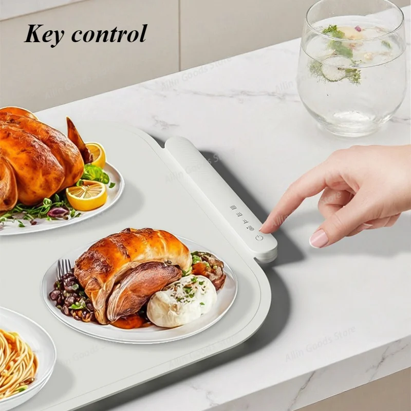 Silicone Mats Dining Table Heating Plate Multifunctional Folding Warm Vegetable Board Modern Restaurant Portable Non-slip Pads view 4