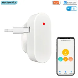 Tuya Smart WiFi Zigbee Millimeter Wave Radar 24Ghz Motion Sensor Human Presence Detector With Luminance/Distance Detection 5VDC