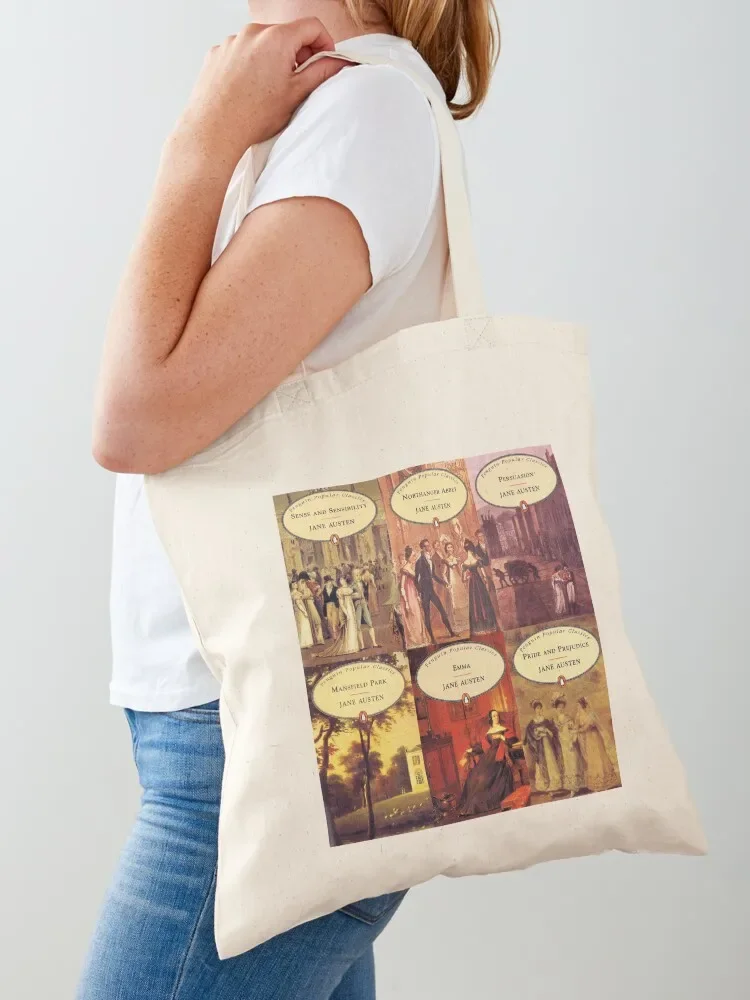 

Jane Austen vintage books Tote Bag Lady bag bags woman 2025 great bag tote men's