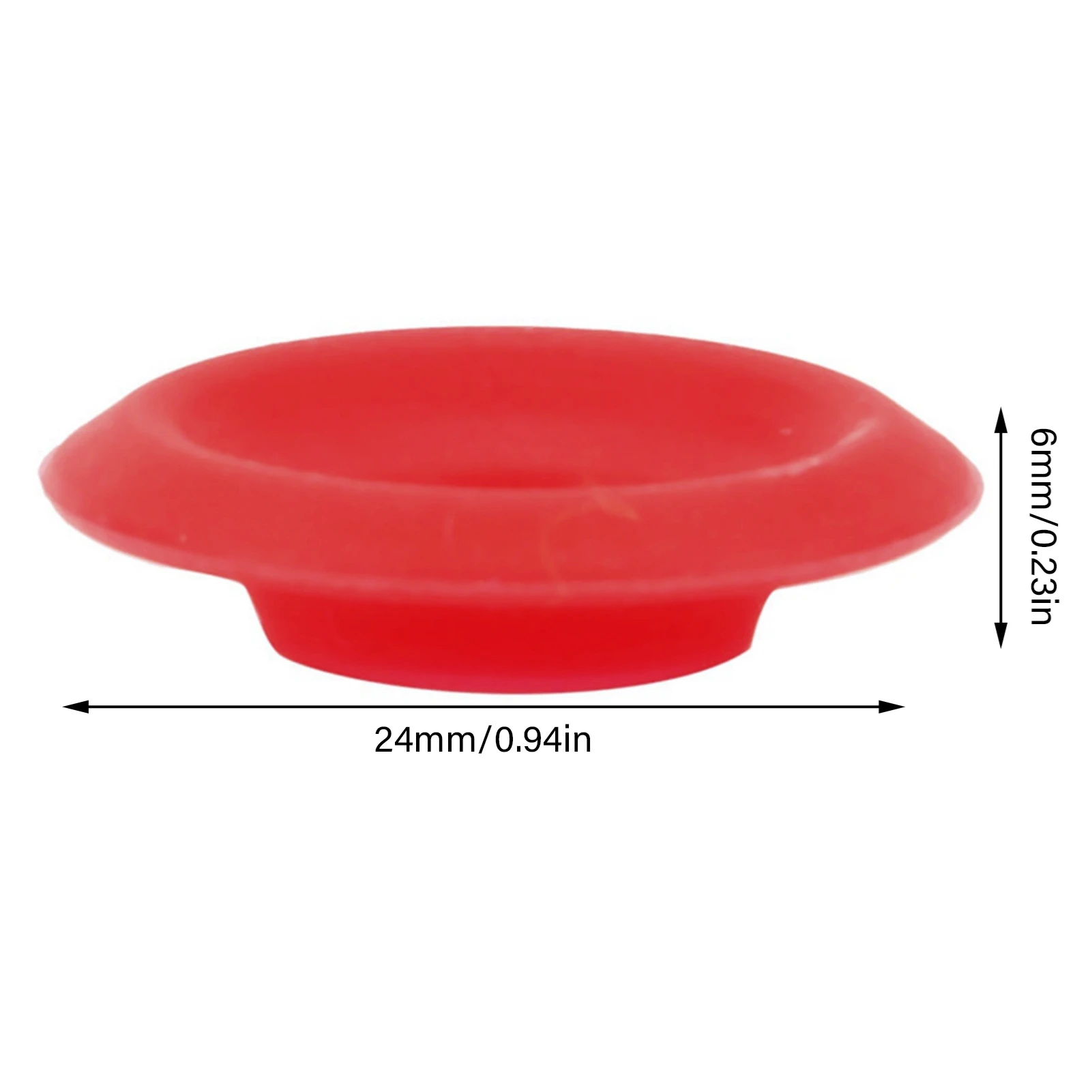 25PCS Red Silicone Durable Swing Bottle Gasket Food Grade Silicone Seal For Home/Party/Outdoor Homebrew Beer Bottle Use