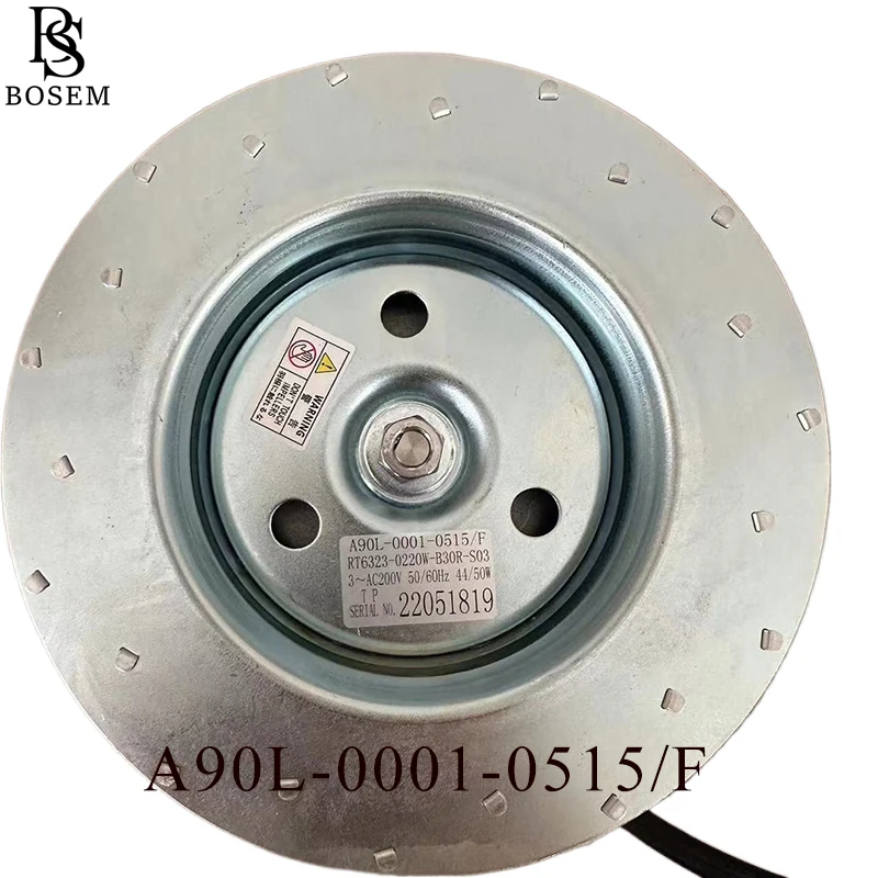 A90L-0001-0515/F  A90L-0001-0515/R RT6323-0220W-B30R-S03 RT6323-0220W-B30F-S03 Spindle Motor Cooling Fan