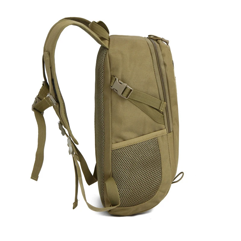 Mochila para acampar al aire libre, montañismo, senderismo, asalto táctico, nailon, impermeable, caza, ligera, 20-30L