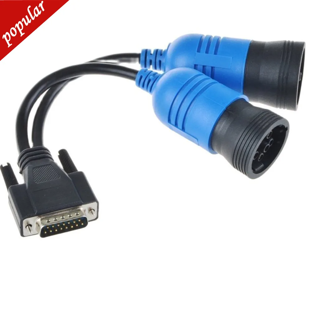 

Pn 405048 6- And 9-Pin Y Deutsch Cummins Adapter For Nexiq 125032 Usb Link Diesel Truck Diagnose Interface