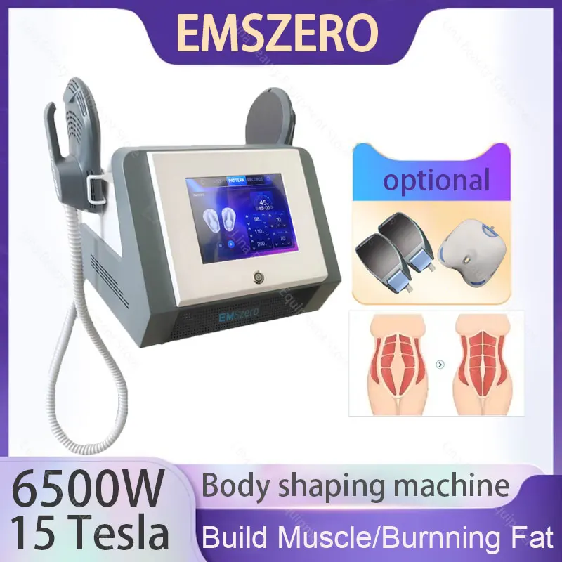 

Portable EMSZERO Muscle Massage Relaxer 6500W 200Hz High Energy RF Weight Loss Professional Shaping Machine