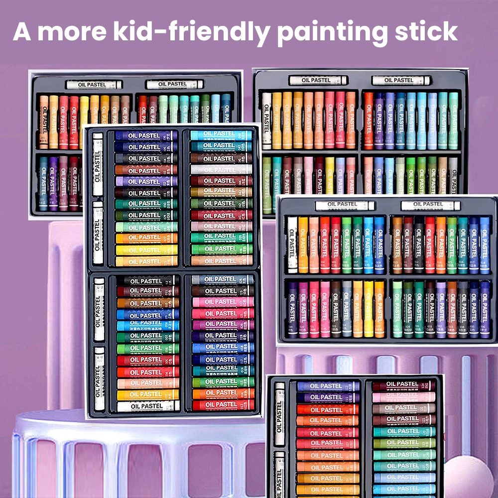 مجموعة زيت باستيل للفنان ، رسم احترافي ، تلوين فن الكتابة على الجدران ، قابل للغسل ، غير سامة ، أداة رسم ، 24 لونًا ، 36 لونًا ، 48 لونًا