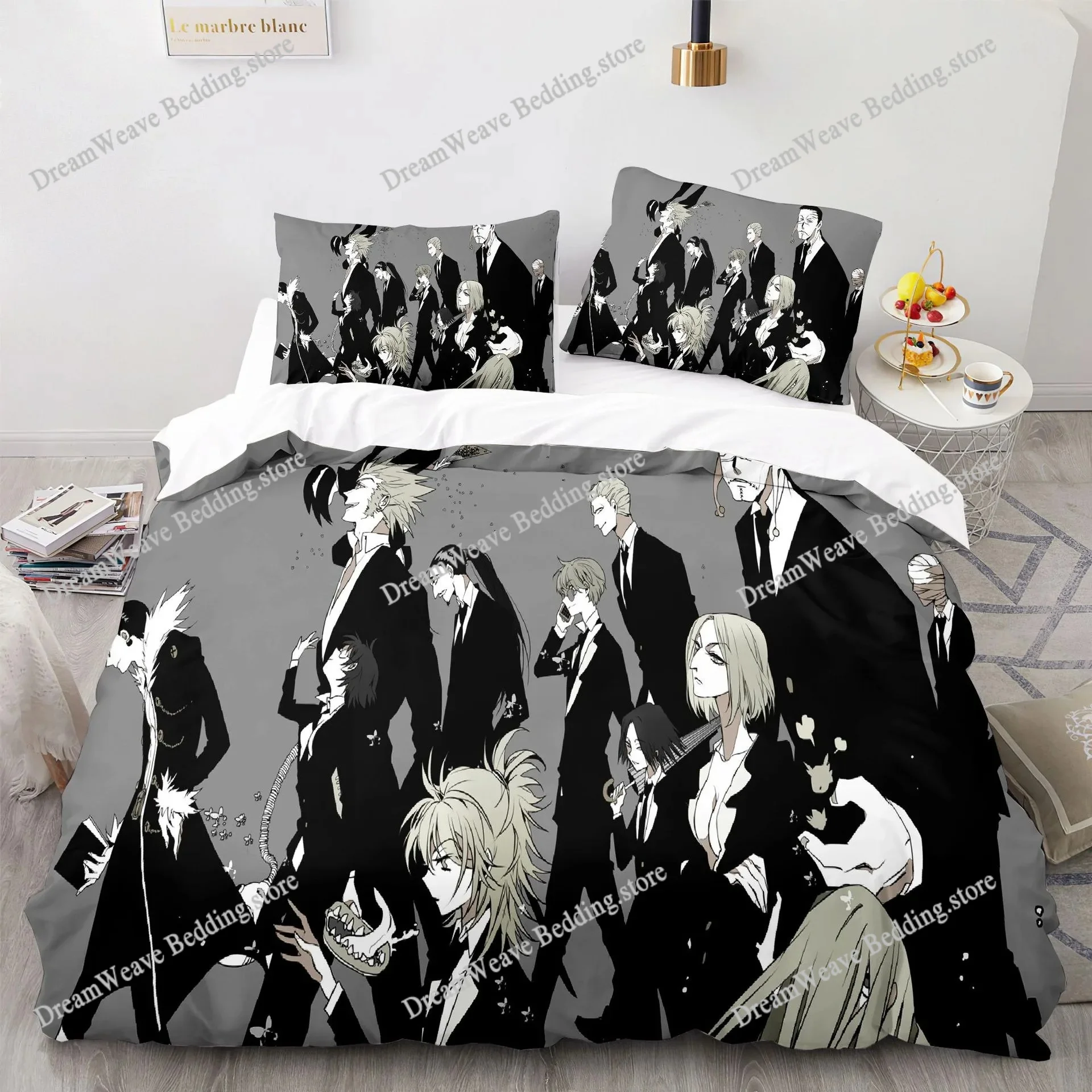 

3D Print Duvet Cover Hunter×Hunter Pattern Quilt Covers For Children Single Twin Queen King Bedding Set Home Textile Luxury Gift