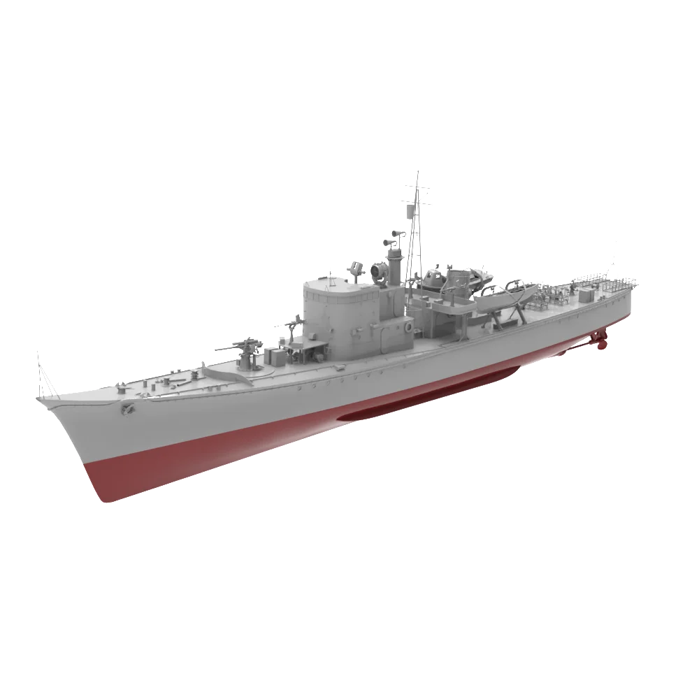 IJN Type K-8 No.13 Kusentei Late Modification RHWS013 1/1250 1/350 1/700 1/200 1/144 Military Model Kit Waterline