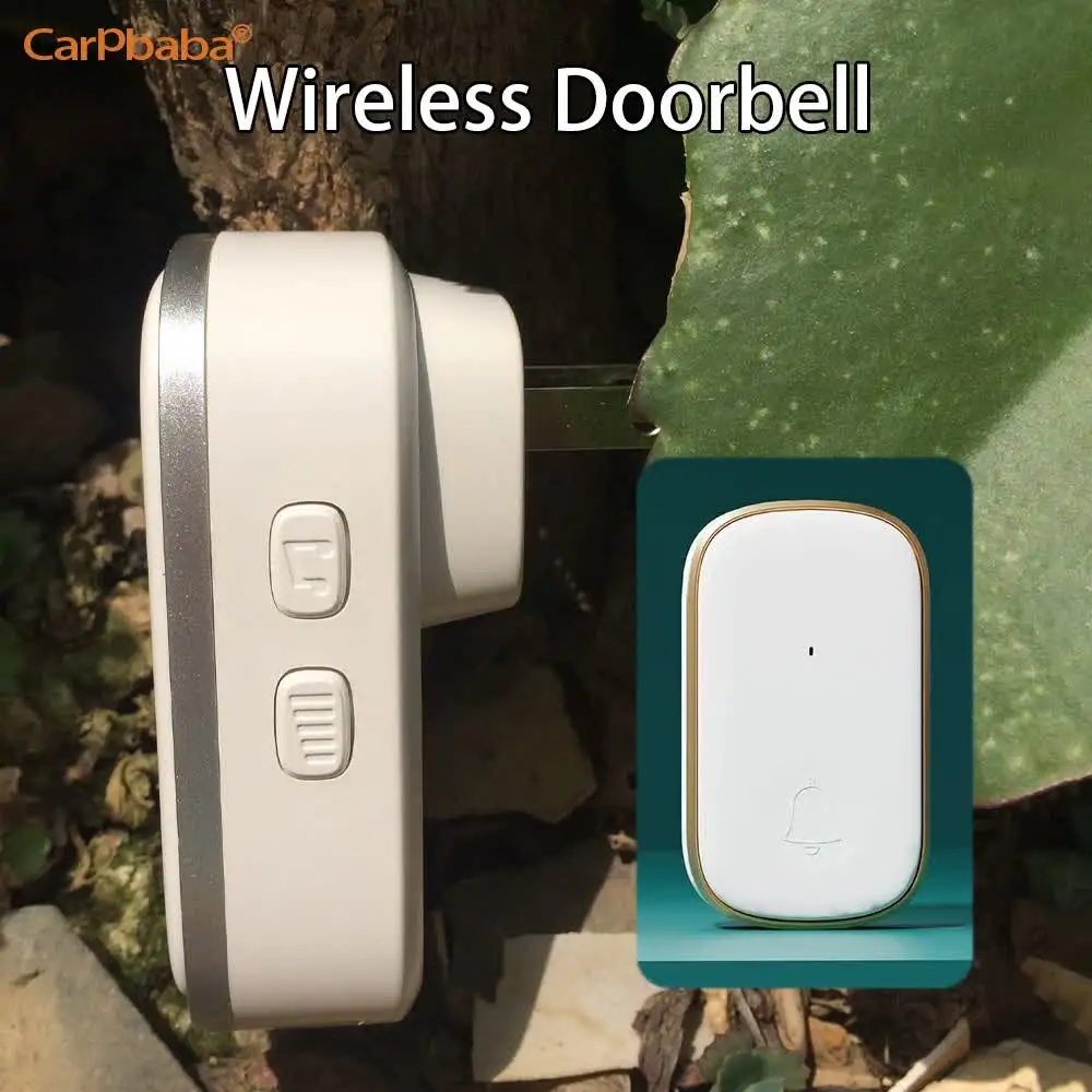 

Wireless Doorbell Home Welcome Door Bell 300M Long Wireless Distance 38 Songs Home Welcome Chimes Ringtone Colorful