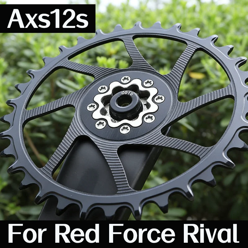 

Зубчатая ведущая звезда SRAM 8-Bolt для SRAM Red Force Rival Etap AXS 12s, Direct Mount, 40, 42, 44, 46, 48, 50, 52, 54 зубьев, для MTB
