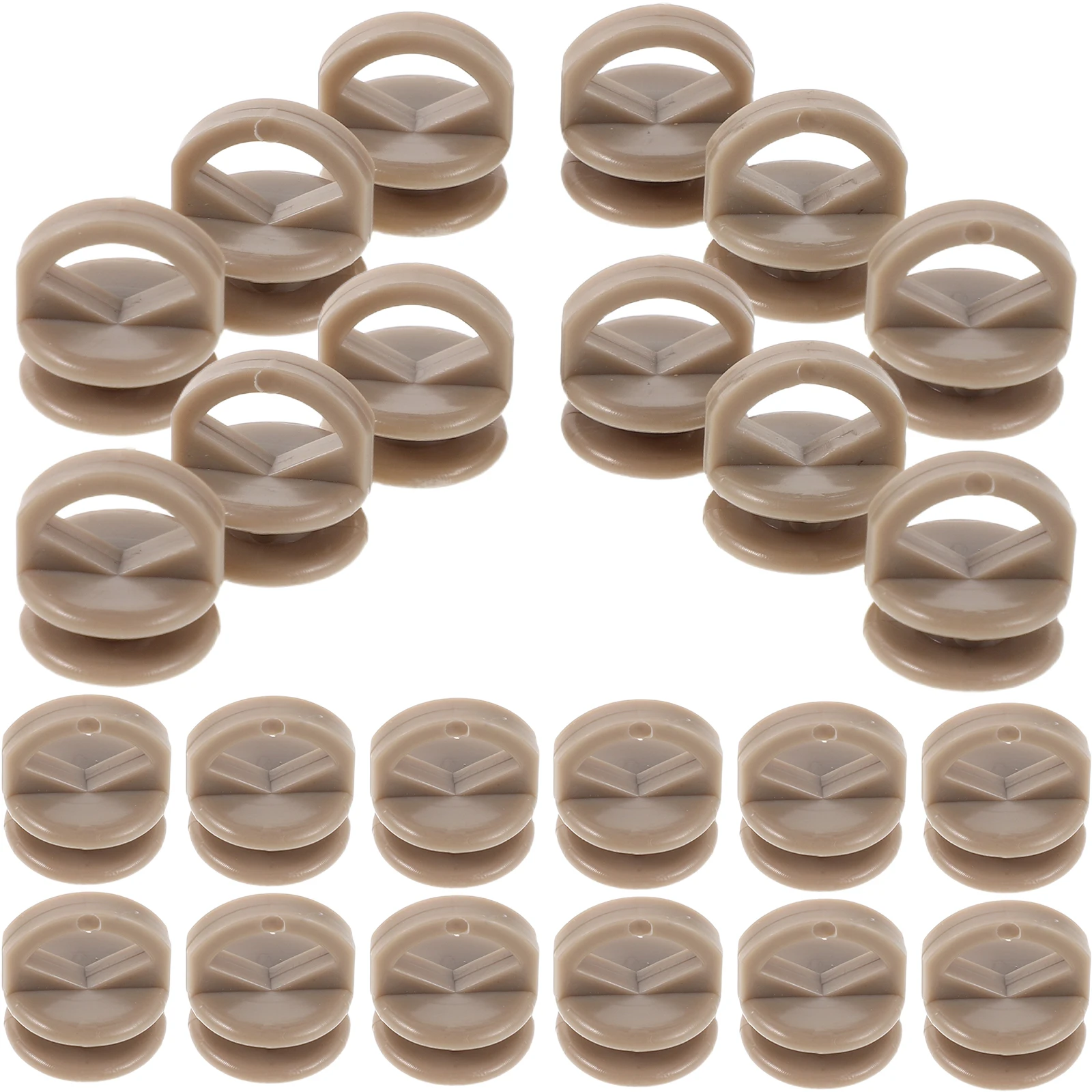 

500Pcs Car Curtain Hooks Plastic Track Hooks Sliding Clips for Curtains Durable Caravan Rv Truck Curtain Holders