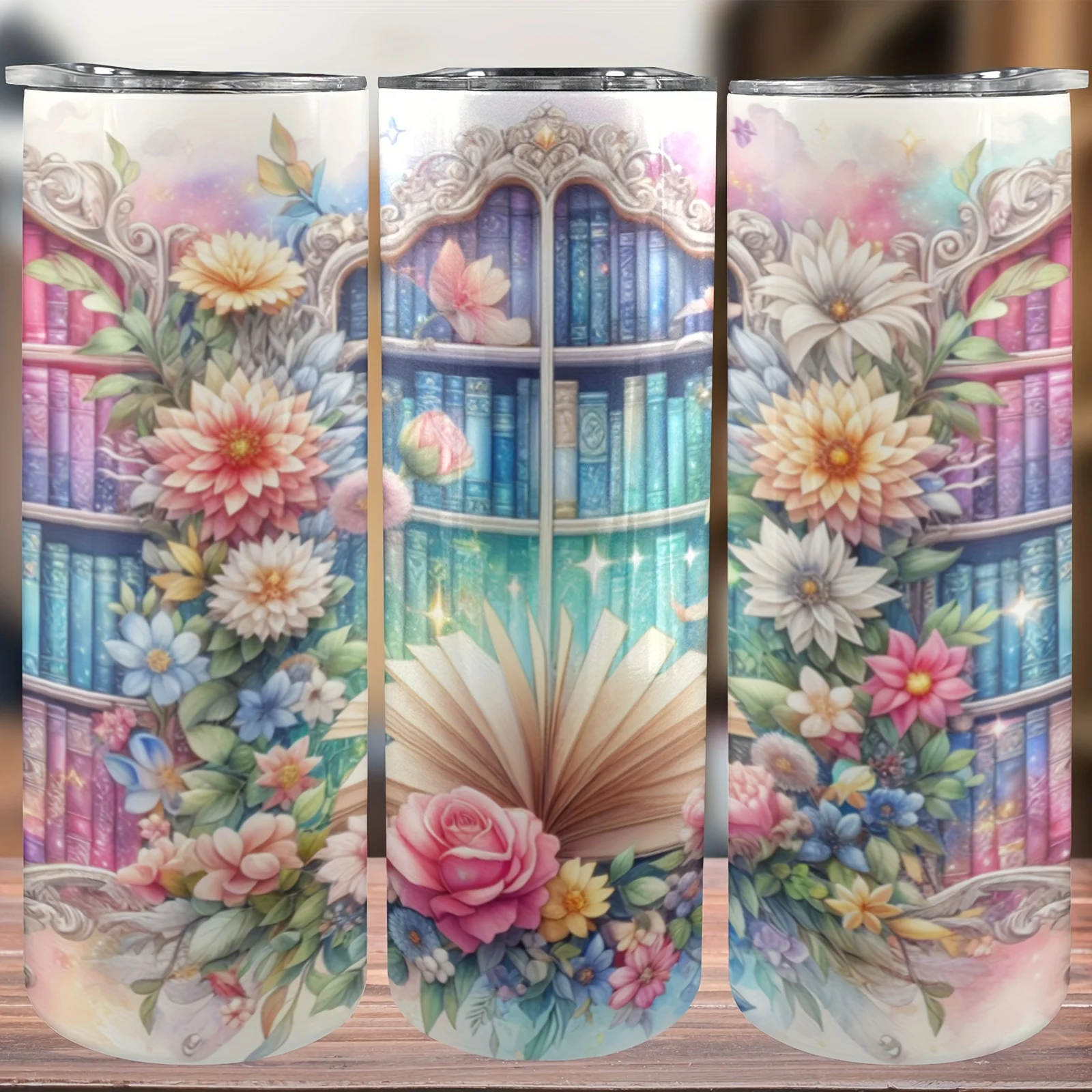 Gobelet Floral Books de 20 oz - Outdoor Adventure Books avis et prix