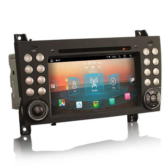 メルセデスベンツ用DVDプレーヤー,カーラジオ,7インチ,ワイヤレス,CarPlay,IPS, Android Erisin-ES8940S,SLKクラス,R171, W171, DSP, 4G,LTE,12.0