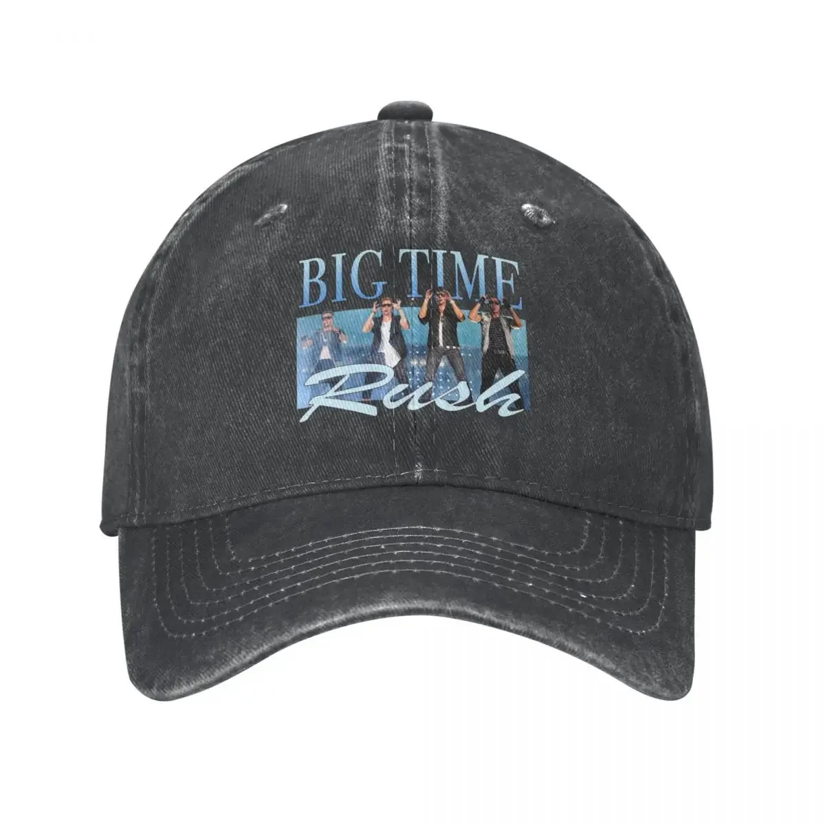 

Big Time Rush Blue Baseball Cap Military Tactical Cap Fashion Luxury Woman Hat Men'S