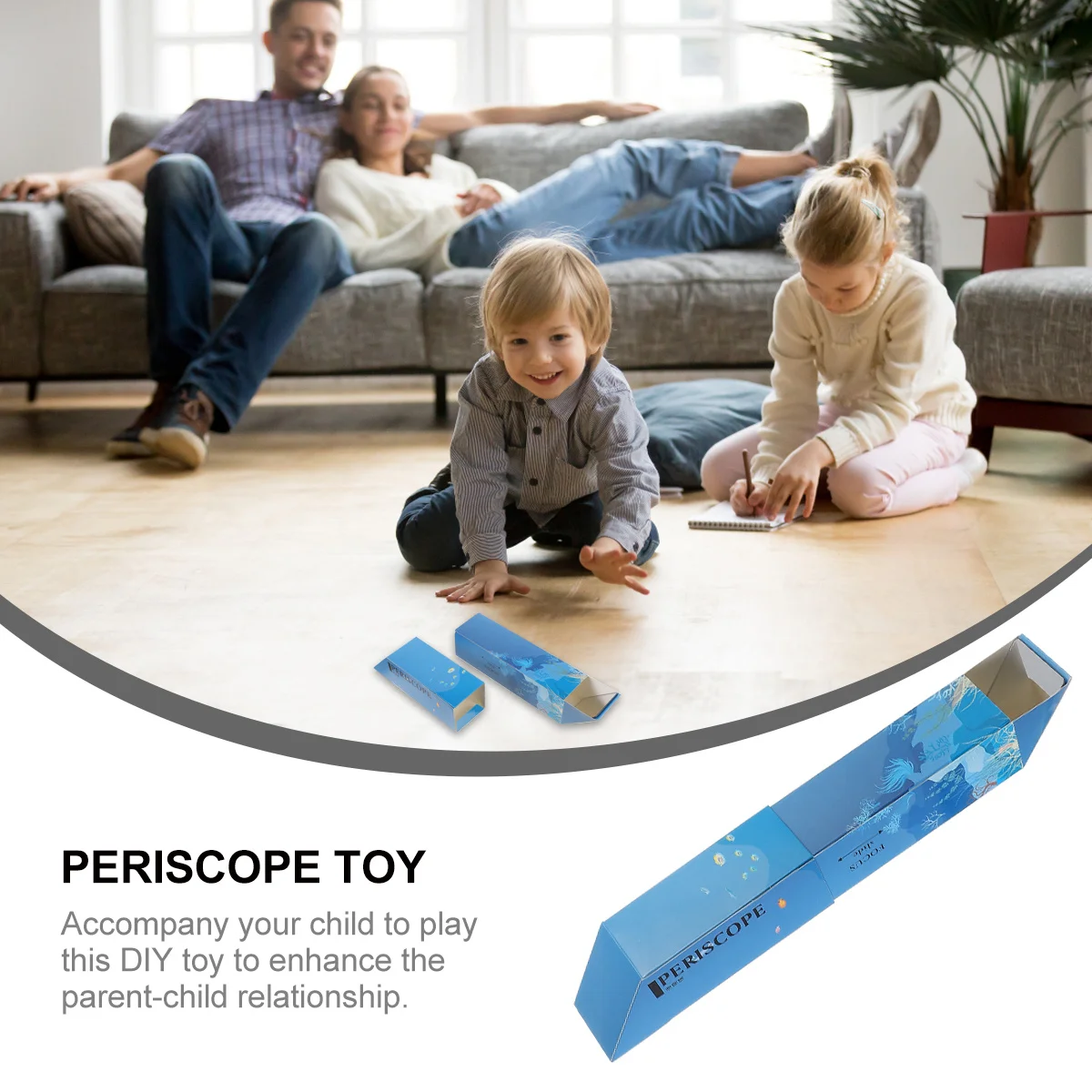 

3Pcs Periscope DIY Science Experiment Kit Durable Educational Light Reflection Tool for Learning and Observation