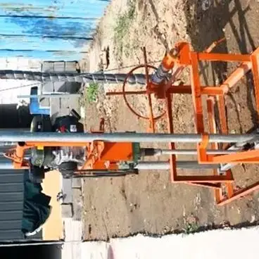 

Customizable portable small water well drilling rig for home and agricultural use depth of 80 meters