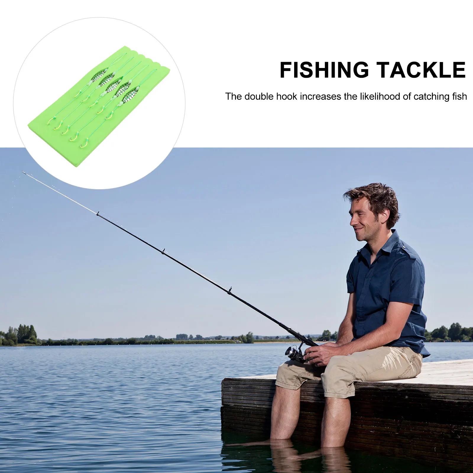 

Anti-winding Spring Hook Carp Fishing Hooks and Feeders for Loaded Lures Kit with Springs Assorted