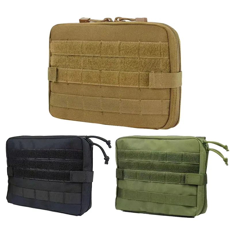 Molle-Bolsa de primeros auxilios médica para deportes al aire libre, mochila multifunción de nailon, accesorio EDC, bolsa de herramientas de caza