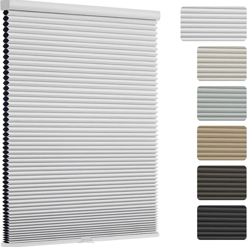 Wholesale Eco-friendly Resist UV And Cold Full Blackout Honeycomb Blinds For Home